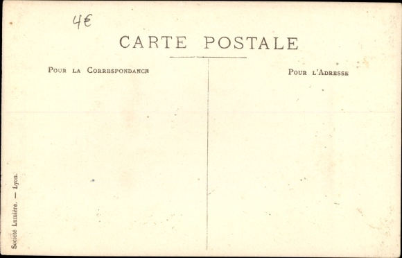Photo Postcard Man at desk, France, bell
