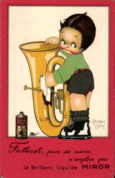 Artist CPA Mallet, B., Advertising, Brilliant Liquid Mirror