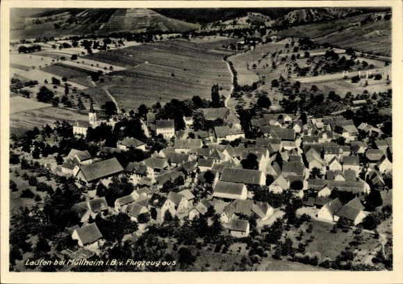 KP Laufen Sulzburg w Schwarzwaldzie, zdjęcie lotnicze