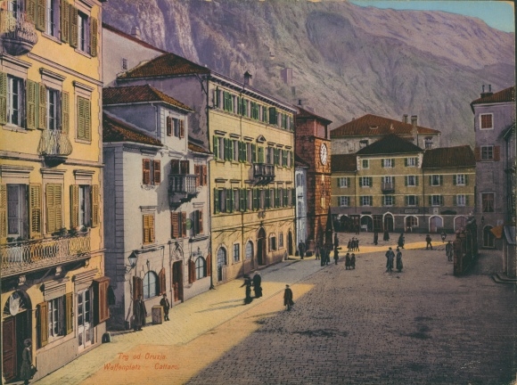 Gigant KP Kotor Cattaro Czarnogóra, miejsce budowy broni
