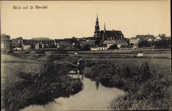 PC Sankt Wendel in Saarland, general view