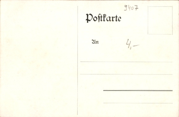Artist Postcard Lößnitz in the Erzgebirge, general view, Steinberg, Gleesberg