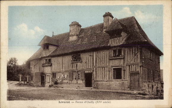Ak Livarot Calvados, Ferme d'Ouilly