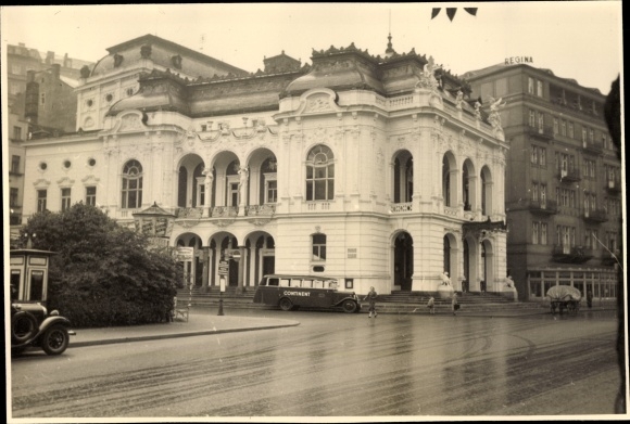 Foto Karlovy Vary Karlsbad Stadt, Kaiserbad, Continent Bus, Fotograf Hubl