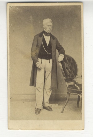 CdV portrait Henry Peter Brougham, 1st Baron Brougham and Vaux, writer, lawyer, scientist