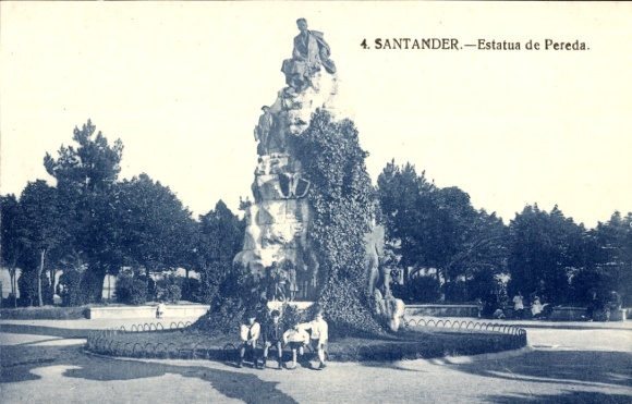 PC Santander Cantabria Spain, Estatua de Pereda