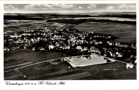 Ak Winterlingen Schwäbische Alb, Fliegeraufnahme