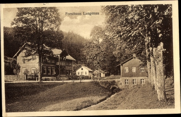PC Langenau Geroldsgrün in Upper Franconia, forest house