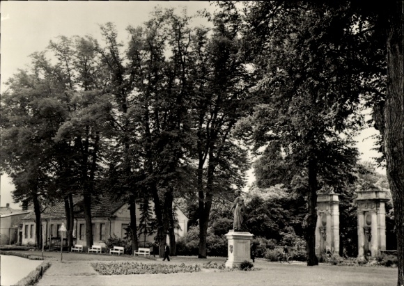 Postcard Oranienburg in Brandenburg, Peace Square
