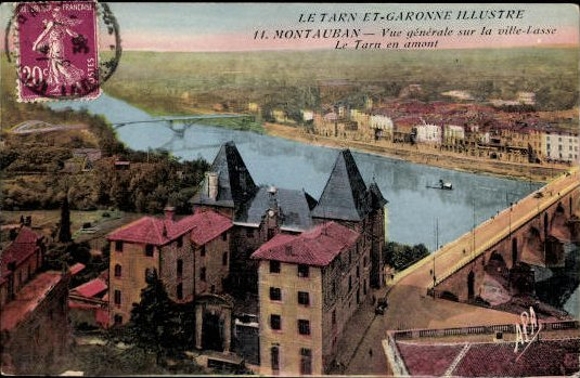 8 alte Ak Montauban Tarn et Garonne, diverse Ansichten