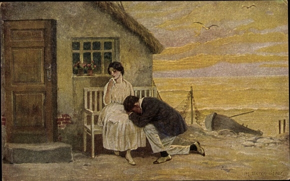 Artist PC Borrmeister, R., renunciation, lovers