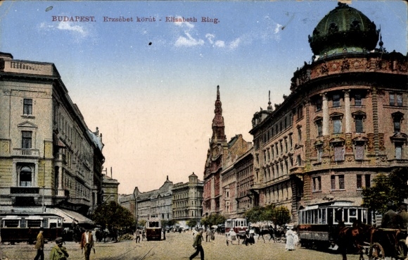 KP Budapeszt Węgry, Pierścień Elżbiety, Autobus, Bryczka Konna