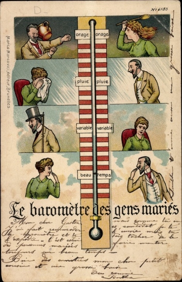 lito Le barometre des gens maries, termometr