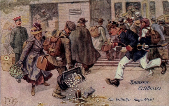 Kunstenaar Ak Thiele, Arthur, Hamsterervaringen, Een kritiek moment, Eieren, Serie 176/2