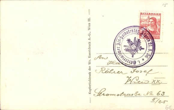 PC Paris, World Exhibition 1925, Pavillon d'Autriche