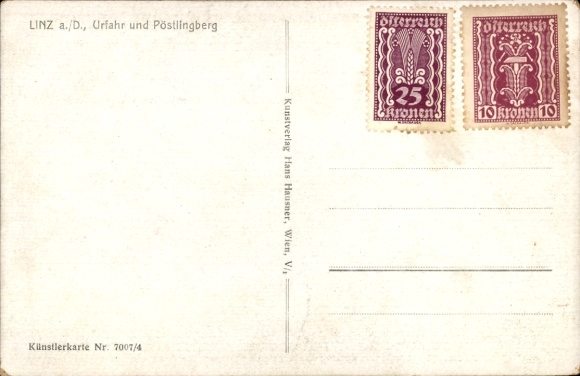 Artyści KP Linz w Górnej Austrii, Urfahr i Pöstlingberg, tramwaj