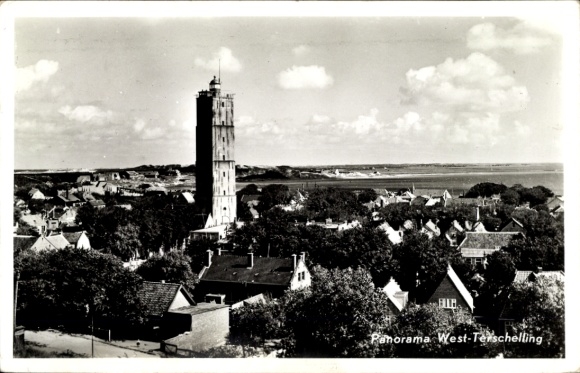 PC West Terschelling Friesland Netherlands, panorama