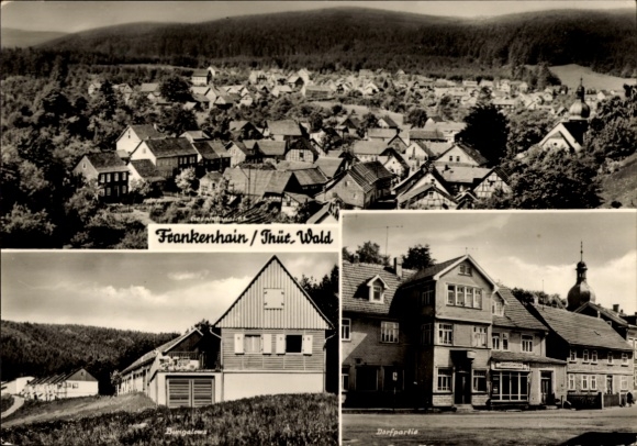 Ak Frankenhain in Thüringen, Gesamtansicht