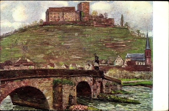 Artist PC Hartmann R., Gamburg Werbach ad Tauber