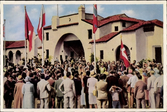 Collector's picture 1936 Olympics, Olympic Village Los Angeles 1932