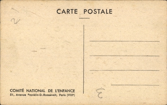 Artist Postcard Lesourt, National Children&#39;s Week, Le Coche et la Mouche