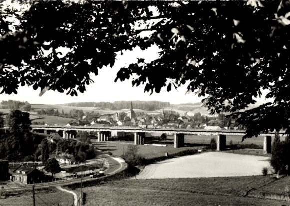 Postcard Erkrath in North Rhine Westphalia, Panorama, Bridge