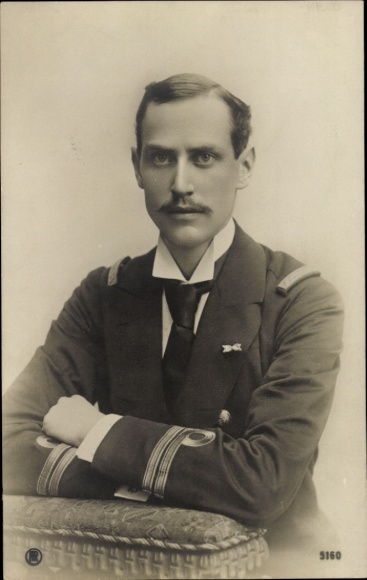 Postcard King Haakon VII of Norway, portrait