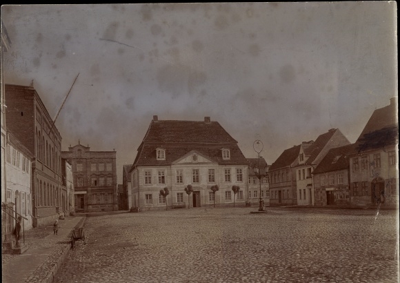 Photo Loitz in Western Pomerania, market place