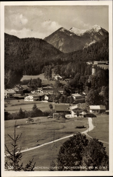 KP Jachenau w Górnej Bawarii, Panorama
