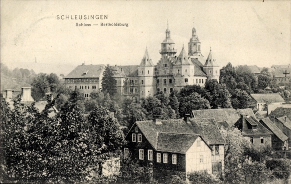 KP Schleusingen w Turyngii, zamek Bertholdsburg