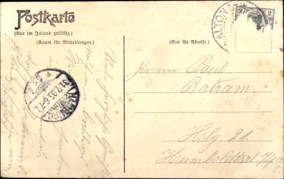 PC Hamburg Altona Othmarschen, Groth&#39;s Gesellschaftsgarten, Elbchaussee
