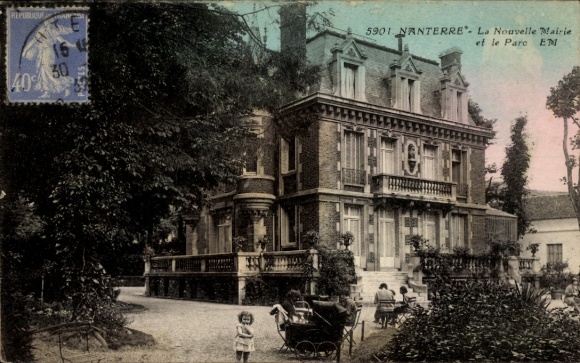 Ak Nanterre Hauts de Seine, Rathaus