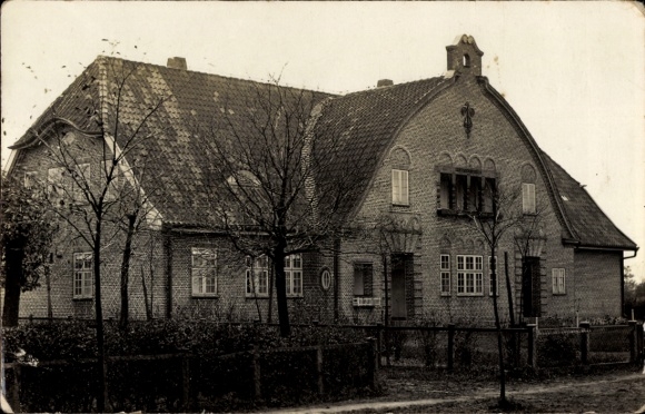 Foto Ak Langstedt in Schleswig Holstein, Schule