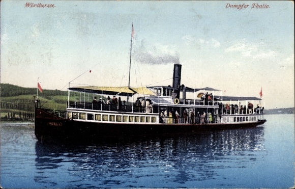 KP Karyntia, Wörthersee, parowiec w salonie Thalia