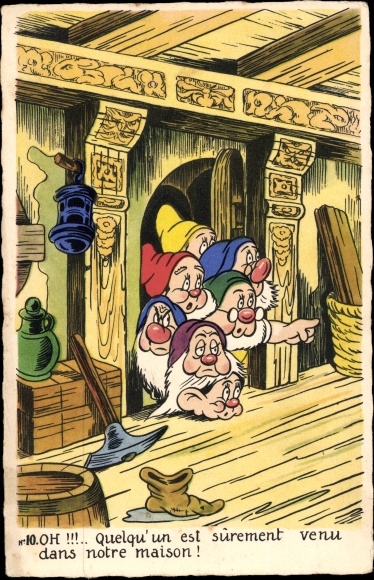 Artist PC Walt Disney, Snow White and the Seven Dwarfs, Snow White