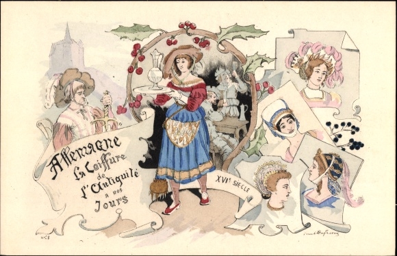 Artist PC German hat fashion in the 16th century