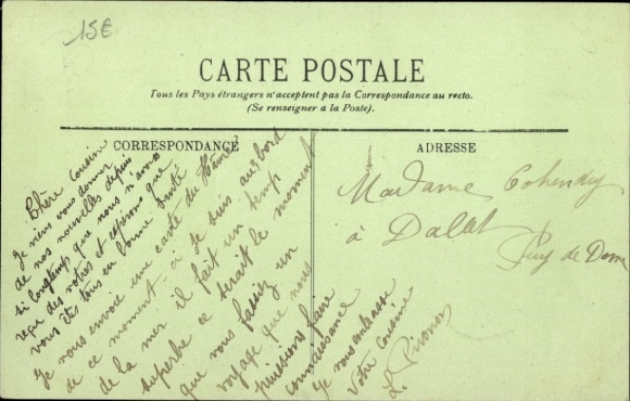 Postcard Le Havre Seine Maritime, First Communion, St-Vincent Church, crowd, parasols