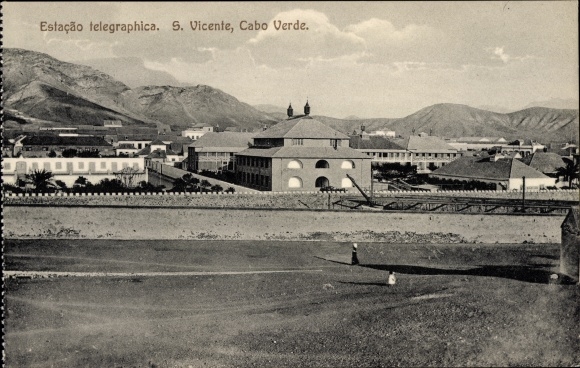 Ak São Vicente Cabo Verde Kap Verde, Telegraphenstation