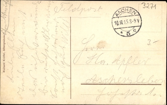 Postcard Altengrabow Möckern in Saxony Anhalt, military training area, Sedanweg