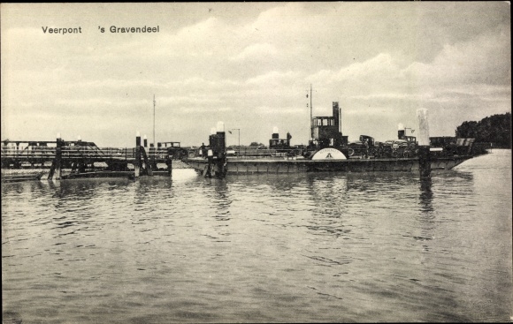 Ak&#39;s Gravendeel Zuid-Holland, Veerpont