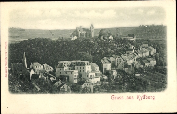 Ak Kyllburg in der Eifel, Panorama