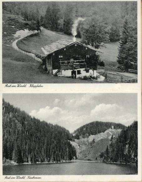 10 PCs Reit im Winkl Upper Bavaria in the envelope