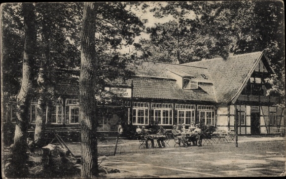 PC Liebenau on the Weser, forest restaurant Kurhaus Schweizerlust
