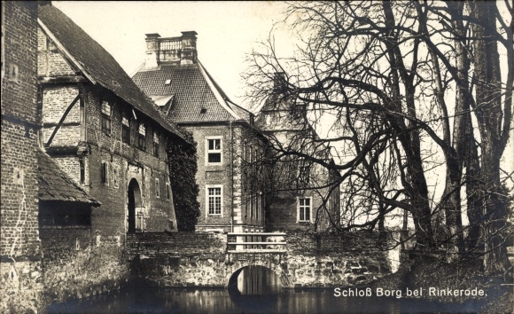 Ak Rinkerode Drensteinfurt in Westfalen, Schloss Borg