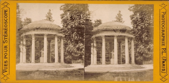 Stereo CdV Versailles Yvelines, park, temple of love