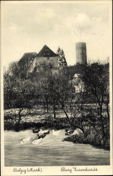 Ak Bad Belzig in der Mark, kasteel Eisenhardt