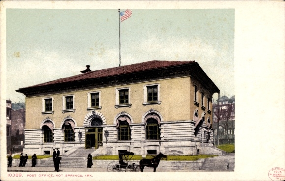 Ak Hot Springs Arkansas de V.S., Postkantoor