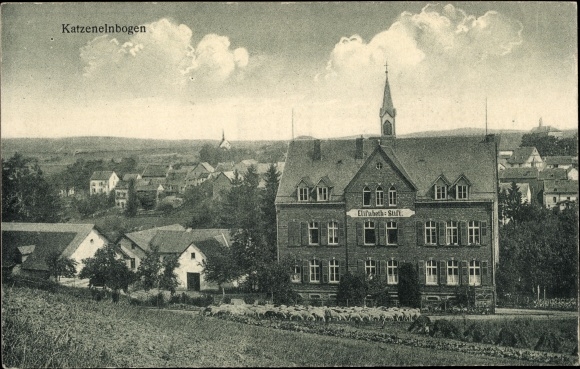 Postcard Katzenelnbogen im Taunus, city view