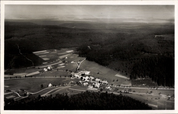 Ak Bubenbach Eisenbach im Hochschwarzwald, Fliegeraufnahme