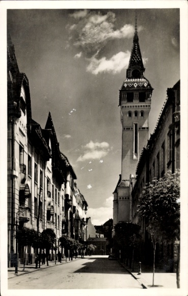 Postcard Târgu Mureș Neumarkt am Mieresch Marosvásárhely Transylvania Romania, Ferenc József út